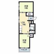 ハイツ富士の間取り画像