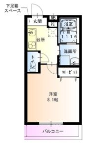 フジパレス加美駅南II番館の間取り画像