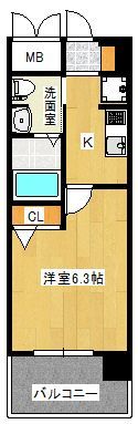 SWISS梅田東の間取り画像