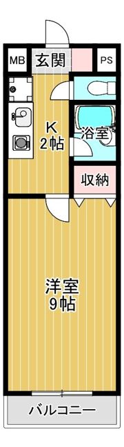 ベルエキップ・オグランの間取り画像