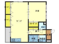 戎フルール谷九の間取り画像