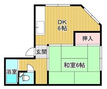メルシーハイツの間取り画像