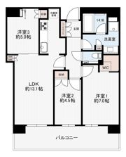 ザ・パークハウス中之島タワーの間取り画像
