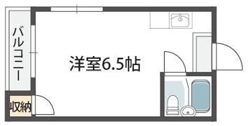 清水ハイツの間取り画像