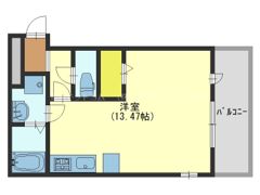 ドゥソレイユの間取り画像