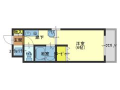 タウンコート新深江の間取り画像