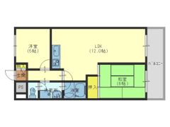 翠久マンションの間取り画像
