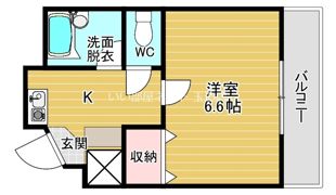 エトワールヴィル-R深江橋駅前の間取り画像