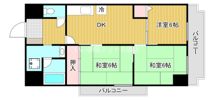 レジョンドール鶴見緑地の間取り画像