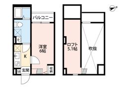 Ferris 林寺（フェリスハヤシジ）の間取り画像