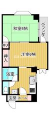 ベルメゾン高倉の間取り画像