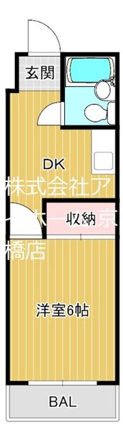 プレアール関目IIの間取り画像