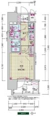 プレサンス深江橋ラヴィゲートの間取り画像