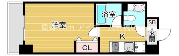 ロジェ今福鶴見の間取り画像