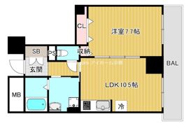 グランルージュ城東の間取り画像