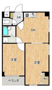 プランドール照ヶ丘の間取り画像