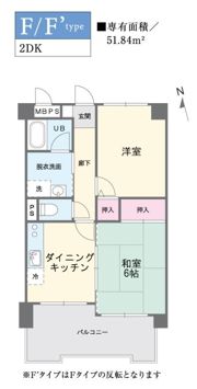パークハイツ中野の間取り画像