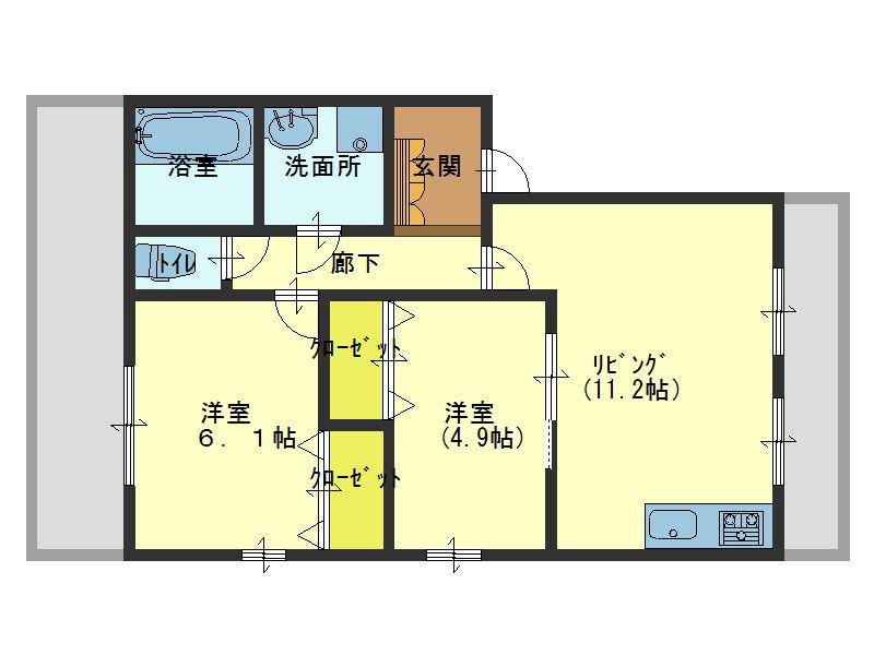 間取図