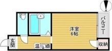 金沢ビル（生野区）の間取り画像