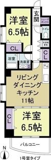 ラ・フォーレ放出の間取り画像