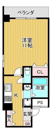 Live工大前（リブ工大前）の間取り画像