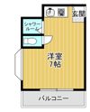 比枝コーポラス徳庵の間取り画像