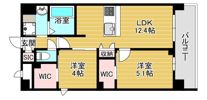 セントリヴィエ大阪梅田の間取り画像