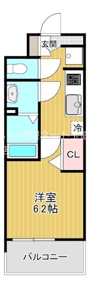 ララプレイス天王寺シエロの間取り画像