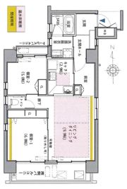 住真田山EASTの間取り画像