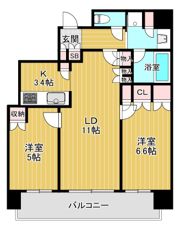 ザ・パークハウス中之島タワーの間取り画像