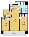 ザ・パークハウス中之島タワーの間取り画像