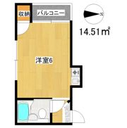グランドムール北田辺の間取り画像