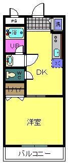 バンブーコートIII番館の間取り画像