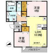 bonheur（ボヌール）の間取り画像