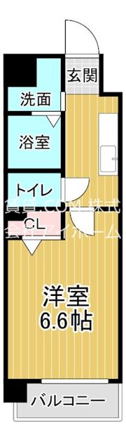 ワールドアイ大阪城EASTIIの間取り画像