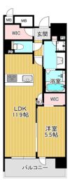 シエリア梅田豊崎の間取り画像