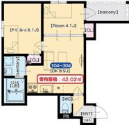 maison M＆Wの間取り画像