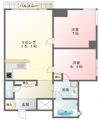 シティタワ－堀江（区分管理）の間取り画像