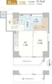 ALIVIO新町の間取り画像