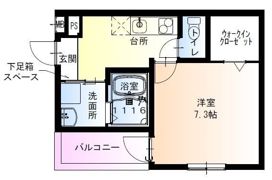 フジパレス平野郷II番館の間取り画像