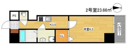 グランパシフィック花園北IIの間取り画像