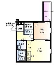 フジパレス西加賀屋II番館の間取り画像