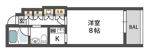カーサマニエラの間取り画像