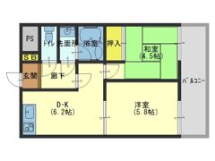 アンビエンテ清水谷の間取り画像