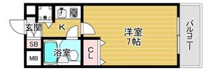 リーガル京橋の間取り画像