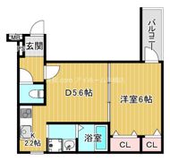 フジパレス高殿の間取り画像