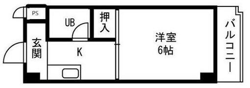 コーポあびこの間取り画像