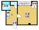 シャルマン清水の間取り画像