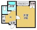 シャルマン清水の間取り画像