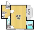 シャルマン清水の間取り画像